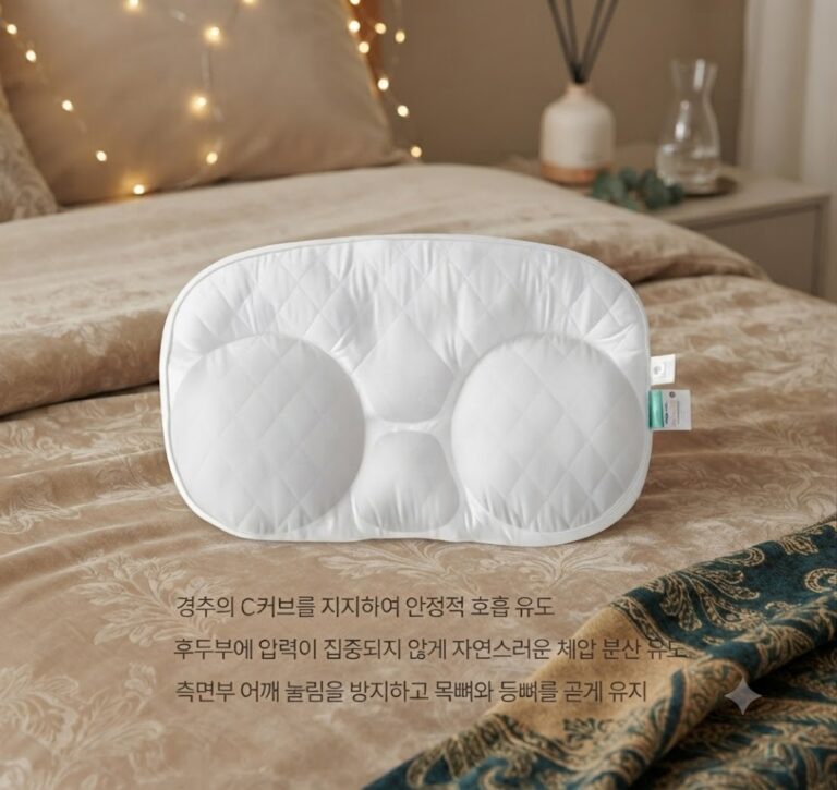 슬립앤슬립 아이유 깊은잠 베개 S (+냉감 베개커버1P)