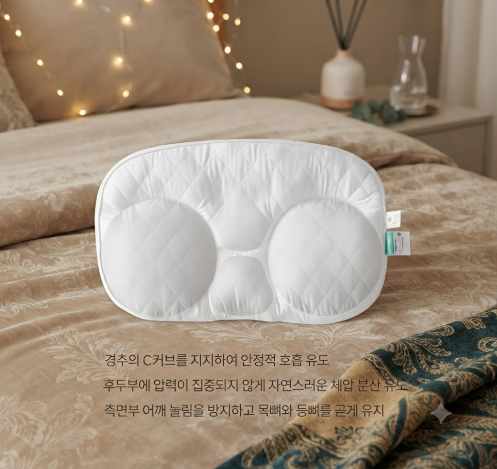 슬립앤슬립 아이유 깊은잠 베개 S (+냉감 베개커버1P) 제품 이미지