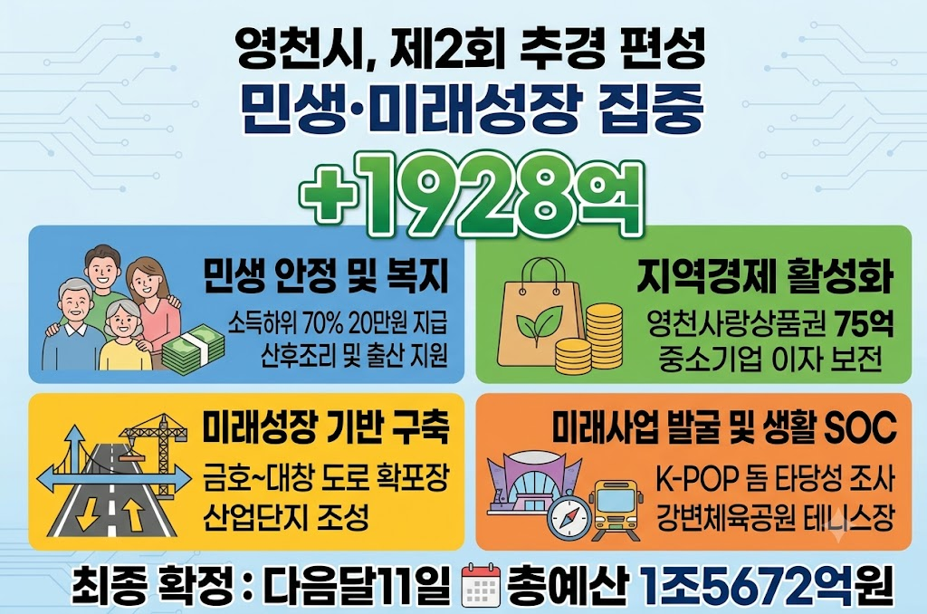 영천시, 1928억 증액 추가경정 예산안 편성 2 image 13