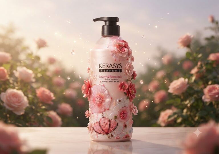 케라시스 퍼퓸 샴푸 러블리 앤 로맨틱향,  케어 980ml, 1개