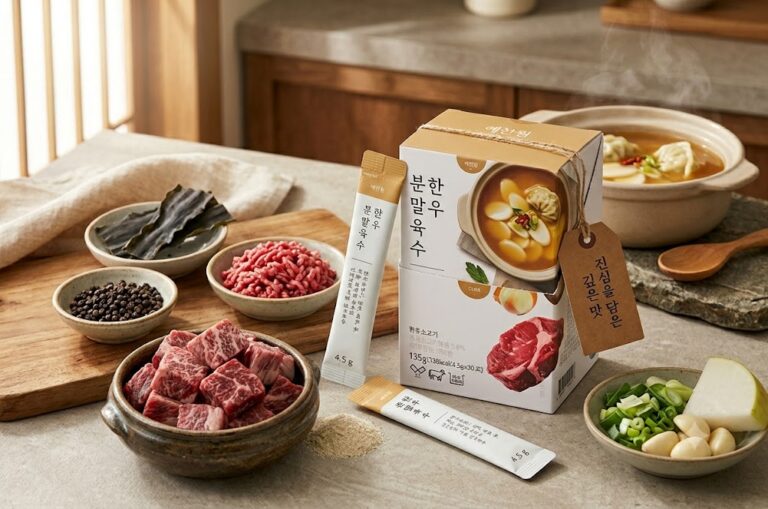 예찬원 한우 분말육수 30p, 135g, 1개