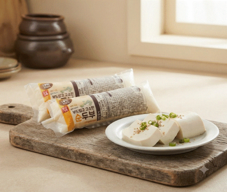 곰곰 부드럽고 고소한 순두부, 350g, 2개