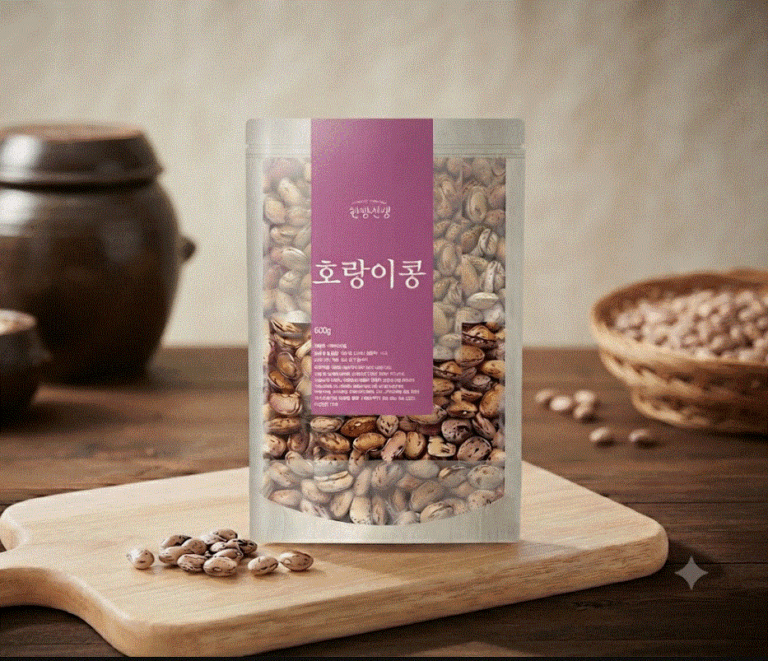 한방선생 매화강낭콩 호랑이콩 특품, 600g, 1개