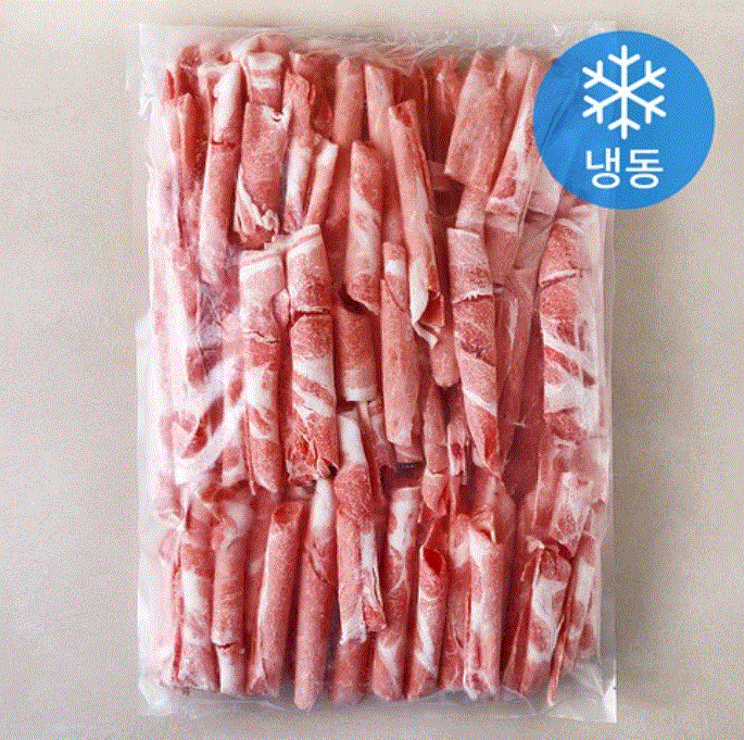 고급진 미국산 목전지 돌돌말이 대패 구이용 (냉동), 1개, 3kg