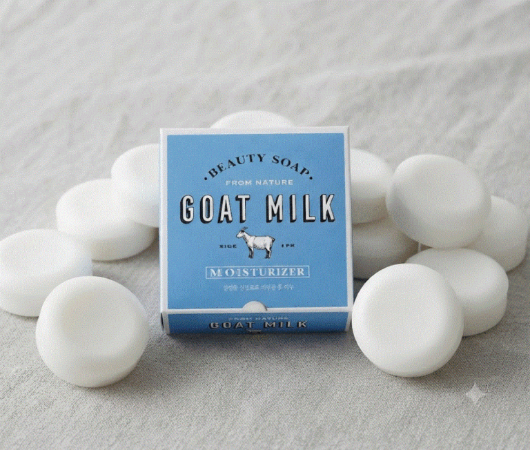 샤워메이트 산양유 비누 플러스, 90g, 12개입