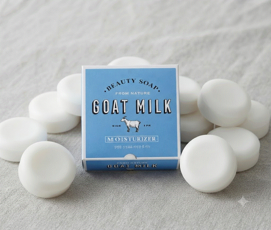 샤워메이트 산양유 비누 플러스, 90g, 12개입 제품 이미지