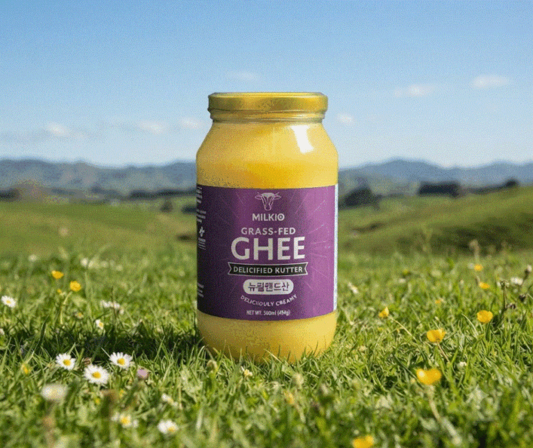 (뉴질랜드) 밀키오 목초사육 방탄커피 기버터 Ghee, 500ml, 1개