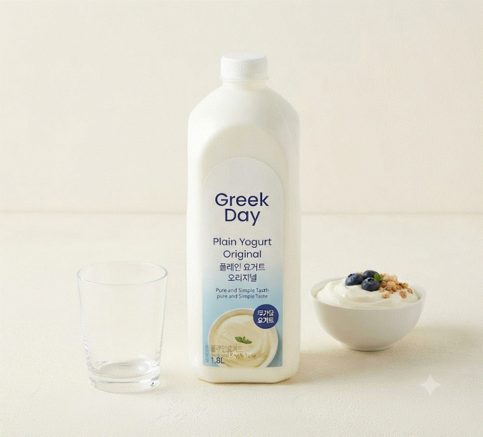그릭데이 플레인 요거트 오리지널, 1.8L, 1개 제품 이미지