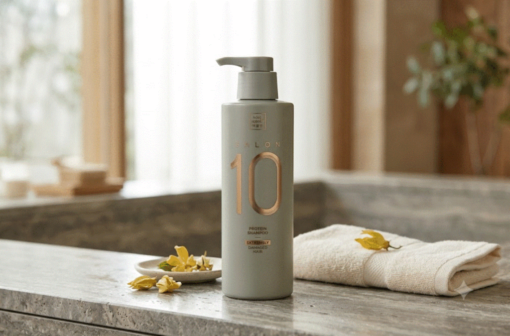 미쟝센 살롱 10 단백질 샴푸 극손상 모발용, 500ml, 1개 제품 이미지