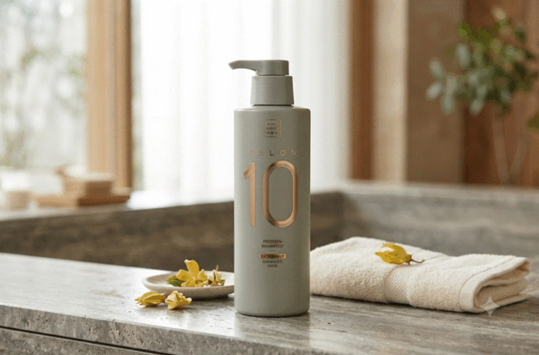 미쟝센 살롱 10 단백질 샴푸 극손상 모발용, 500ml, 1개